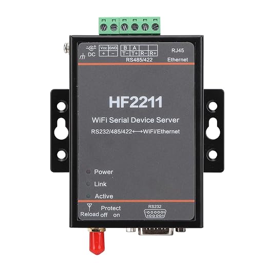 Serial Port Server, HF2211 Serial Server RS232/485/422 to & Ethernet Serial - Image 7