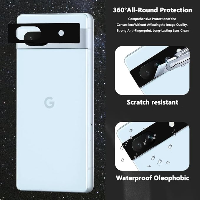 3+2 Pack Screen Protector for Google Pixel 7a Flexible TPU Film - Image 5