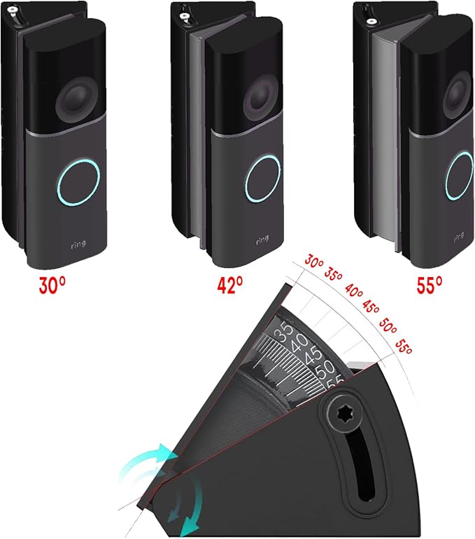 30°-55° Adjustable Angle Mount Bracket - Image 3