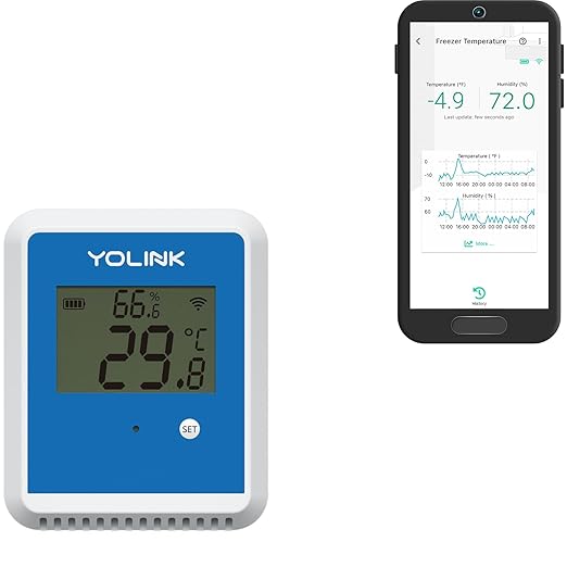 YoLink X3 Outdoor Temperature and Humidity Sensor by YoLink