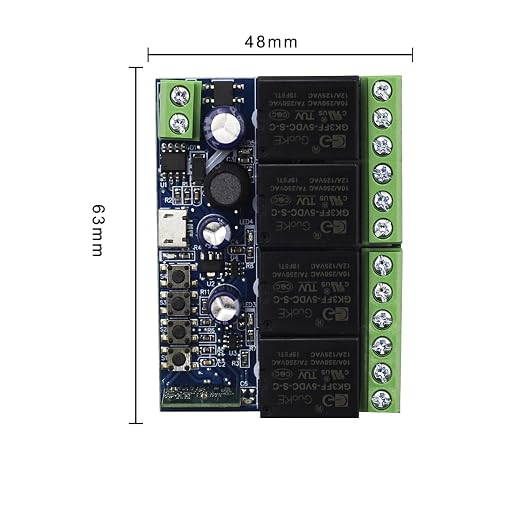 Ewelink WiFi Wireless Smart Relay Module USB 5v 4 Channel Inching Self-Lock - Image 9