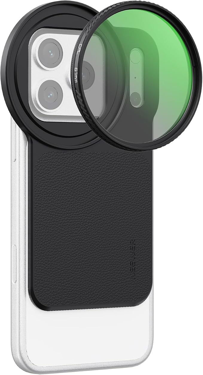 NEEWER 6.9" Magnetic Phone Lens Filter Mount Adapter Backplate Accessories & by Neewer