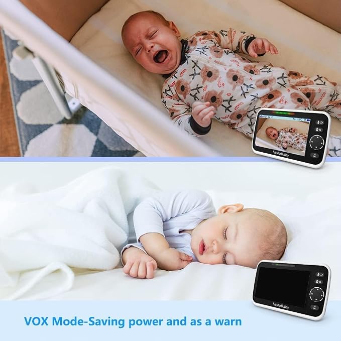 HelloBaby Upgrade 5’’ Baby Monitor - Image 7