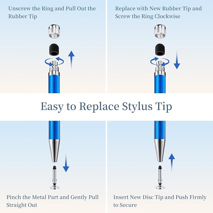 ChaoQ 2-in-1 Stylus Pen for Touchscreen - Image 5