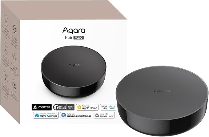 Aqara Smart Hub M200, Matter Controller, Thread Border Router, Featuring Aqara by Aqara