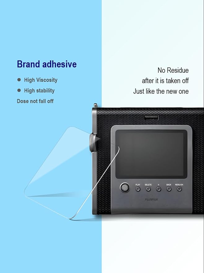iDaPro Screen Protector for Fujifilm Instax WIDE EVO Tempered Glass + PET Film - Image 6