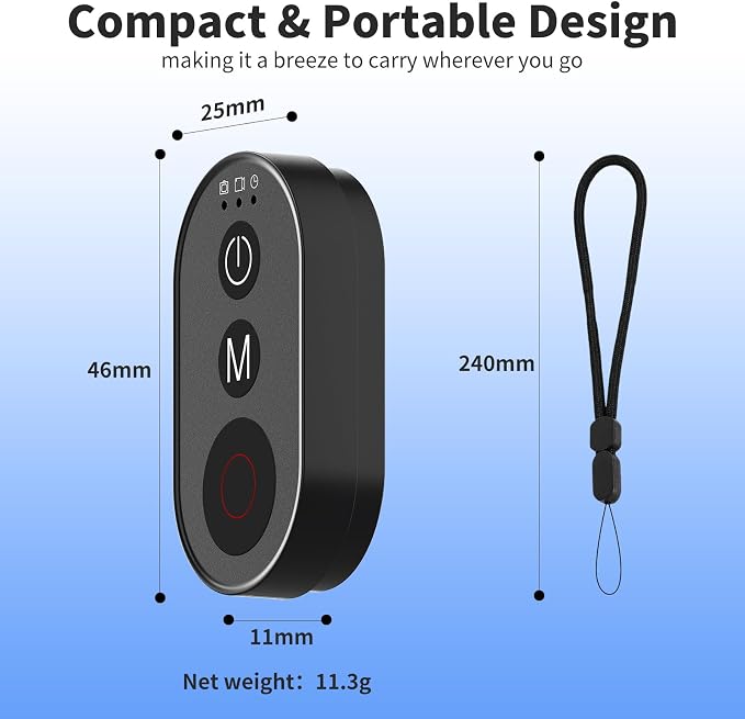Wireless Camera Remote Control, 30M/98.4ft Wireless Camera Smart Shutter Remote - Image 6
