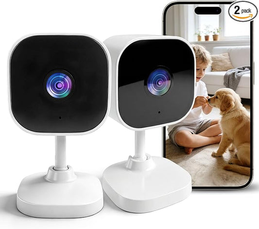 2K Cameras for Home Security Dual-Band 5G/2.4GHz WiFi Indoor Camera Baby by Unknown