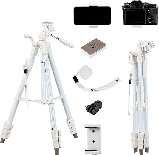 Fotopro 60" White Camera Tripod by Fotopro