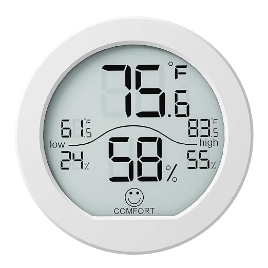 SECRUI Digital Hygrometer Thermometer by SECRUI