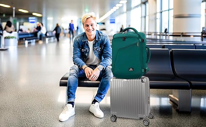 MATEIN Travel Backpack for Men Women, Carry on Backpack for Airplanes, Simple - Image 2