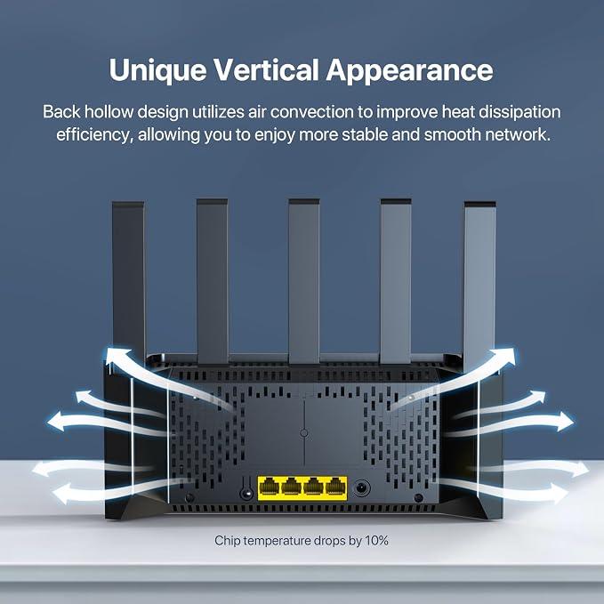 Tenda AX1500 WiFi 6 Router- Smart Dual Band Gigabit WiFi Routers - Image 3