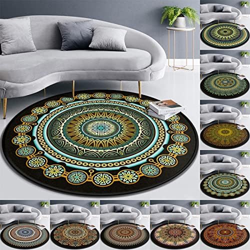 Chair Mat for Hardwood Floor Anti-Slip Floor Protector Round Gaming Computer - Image 4