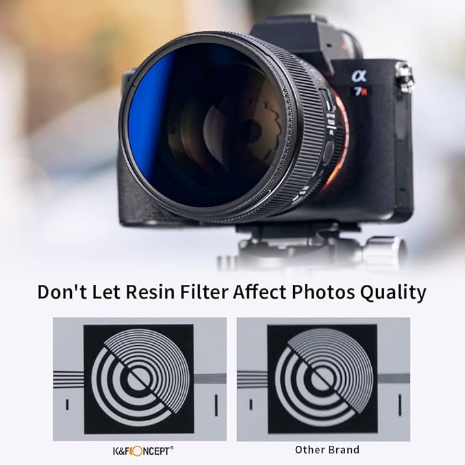 K&F Concept 52mm UV/CPL/ND Lens Filter Kit-18 Multi-Layer Coatings, UV Filter + - Image 6