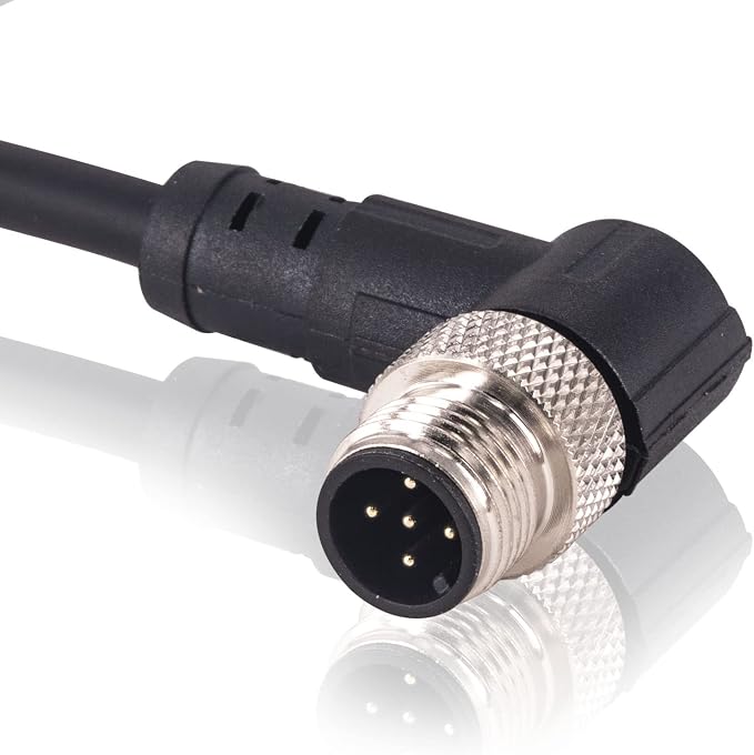 M12 Connector Aviation Sensor Cable - Image 2