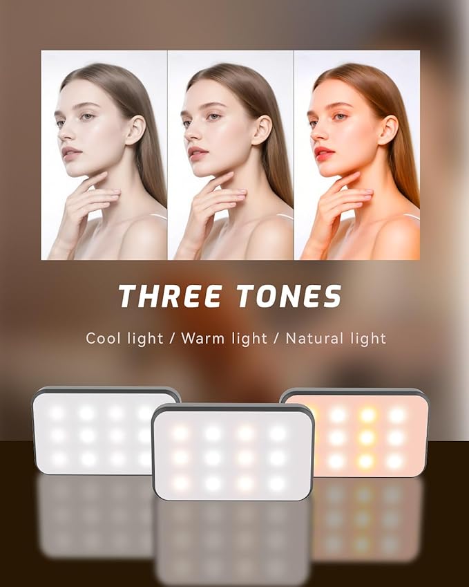 Portable Selfie Light for iPhone: Rechargeable Phone Fill Lights, Ring Light - Image 5