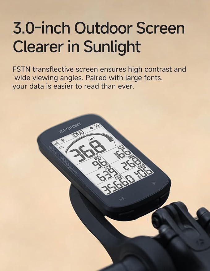 iGPSPORT BSC100MAX GPS Bike Computer - Image 9