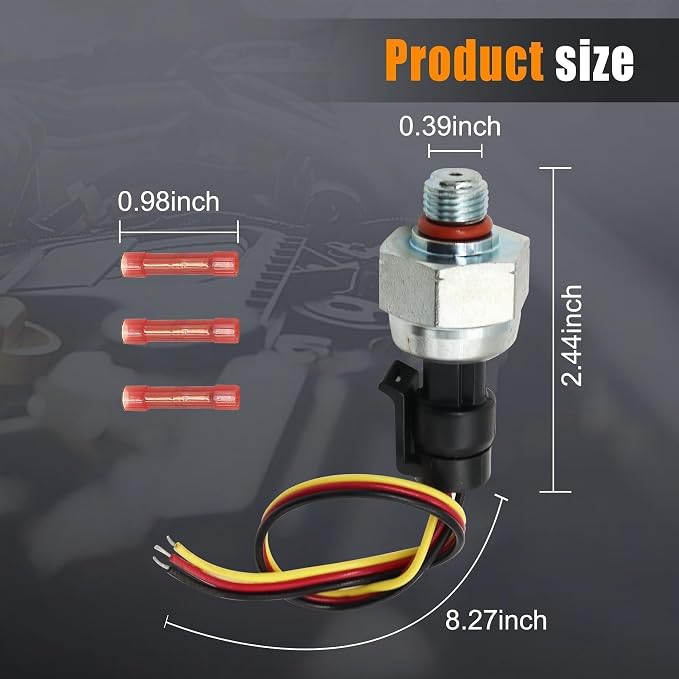 F6TZ-9F838-A ICP Sensor with Harness Kit Injection Control Pressure Compatible - Image 5