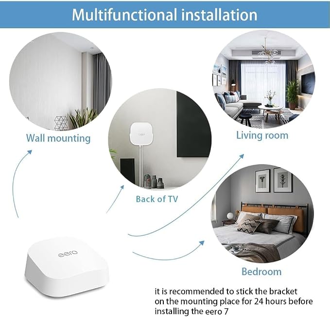 Huafly 3Pcs Screwless Wall Mount Bracket - Image 5