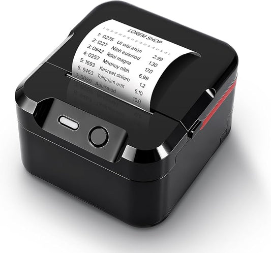 POS Printer, 58mm USB Thermal Receipt Printer, Restaurant Kitchen Printer by JRHC
