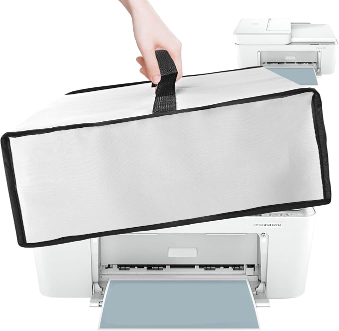 Printer Cover for HP DeskJet, Waterproof Anti-Static Dust-Proof Thick Printer by NUENSS-ROR