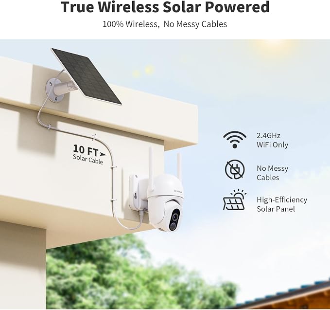SEHMUA Solar Security Cameras Wireless Outdoor - Image 2