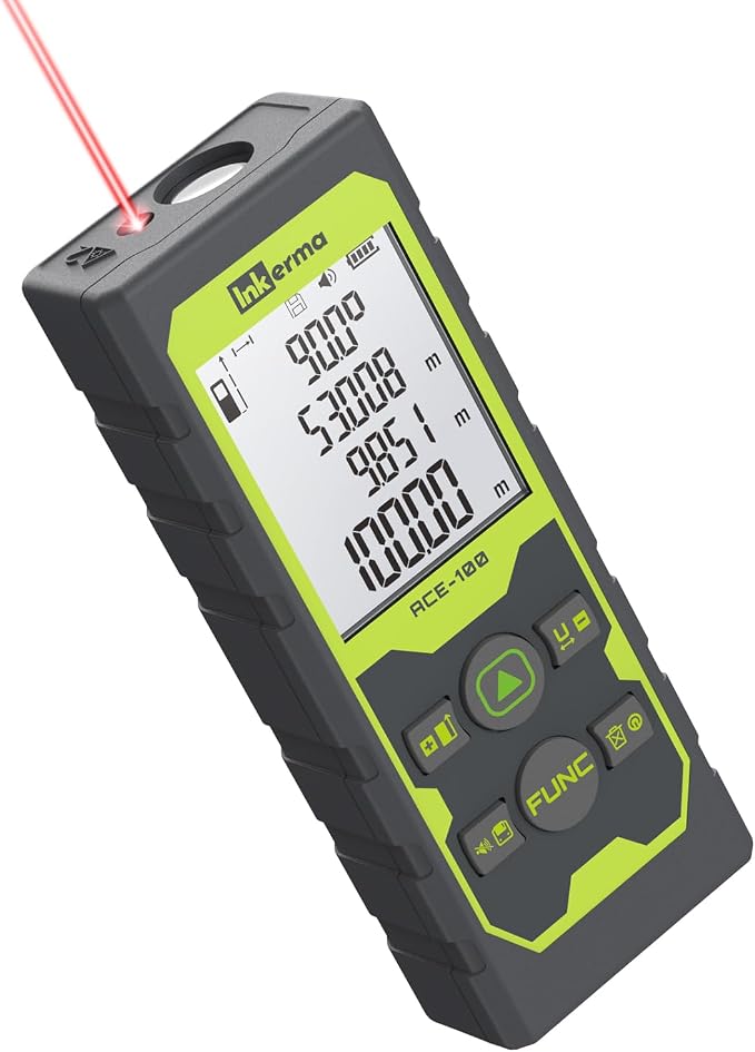 Laser Measure, Inkerma Laser Measurement Tool, Laser Distance Meter by INKERMA