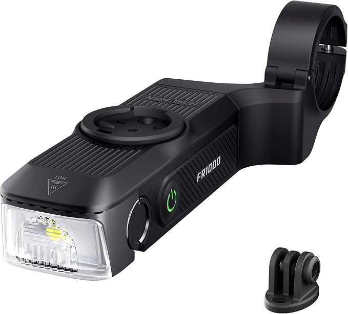 RAVEMEN FR1000 Bike Lights for Night Riding, Bicycle Light & Mount Integrated - Image 9