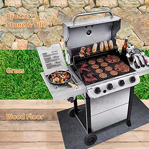 Brinman Under Grill Mat, Premium 36"x48"Absorbent Oil Protective mats - Image 6