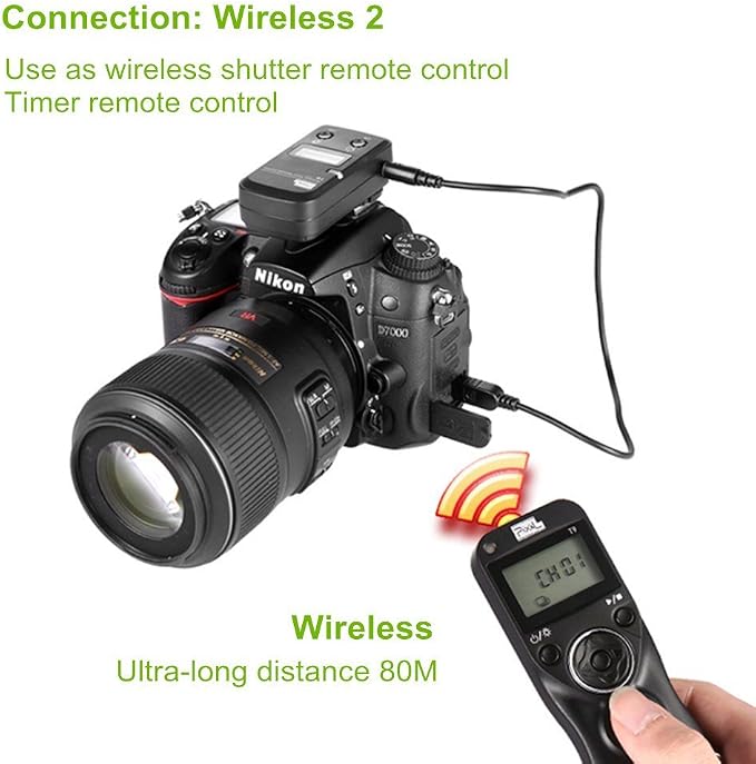 Pixel Timer Shutter Release Remote Control TW283-DC2 Remote Release - Image 2