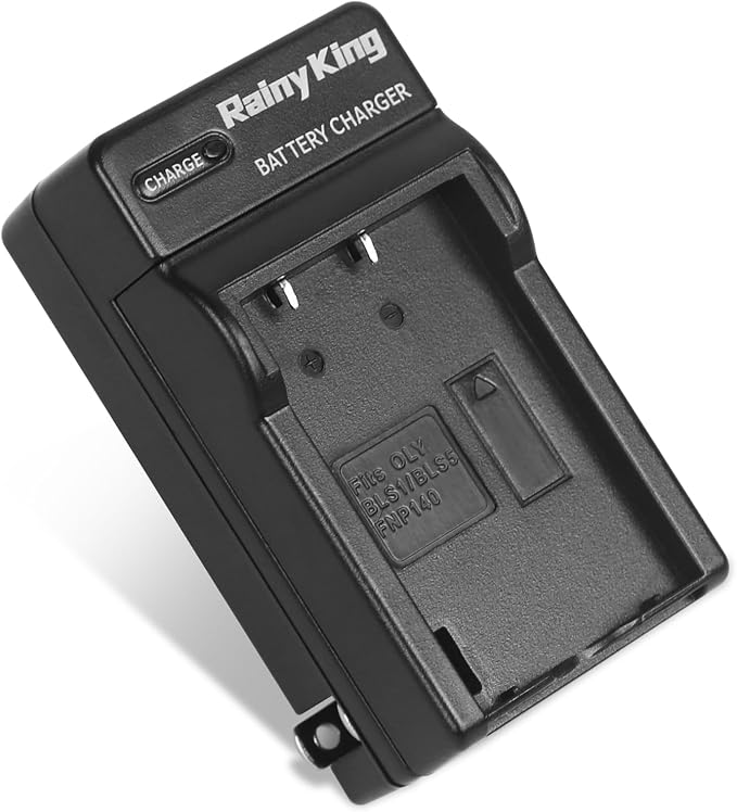 BLS-5 BLS-1 Battery Charger for Olympus E-PL1, Evolt E-420, Evolt E-410 by Rainy+King