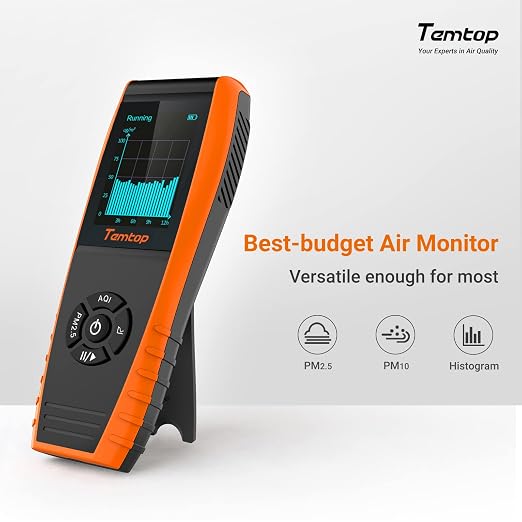 Temtop PM2.5 Monitor P600, Essential Air Particle Meter PM2.5 PM10 Air Quality - Image 3