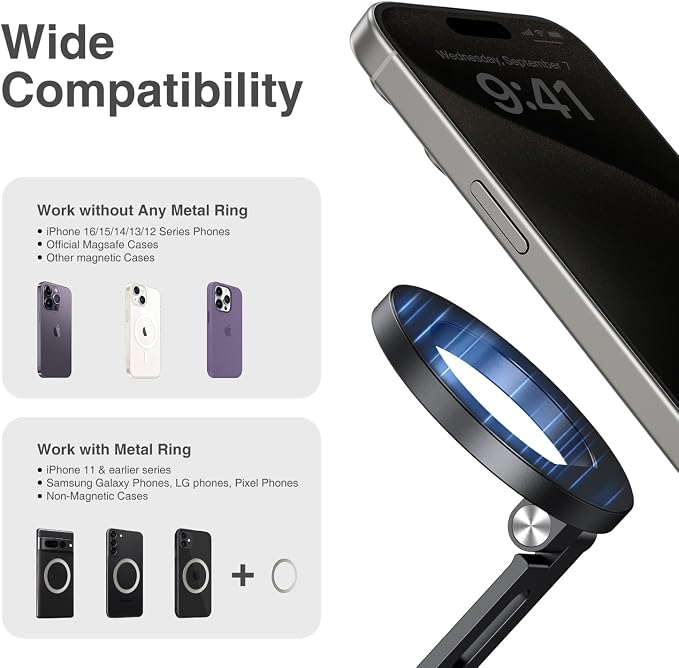 elitehood Aluminum Magnetic Camera Phone Mount - Image 7