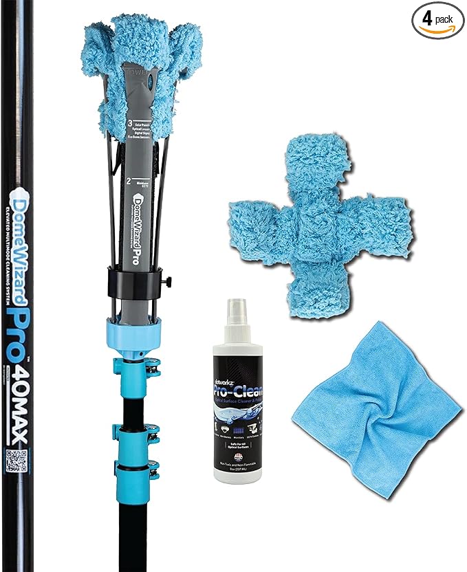 DomeWizard™ 40' Security Camera Cleaning Kit by Dotworkz