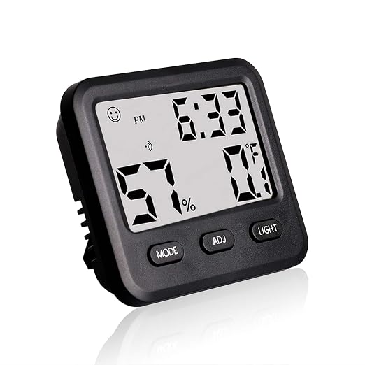 Digital Hygrometer Indoor Thermometer, Temperature Humidity Gauge by natome