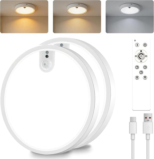 Wireless Motion Sensor Ceiling Light, 7 Inch by Unknown