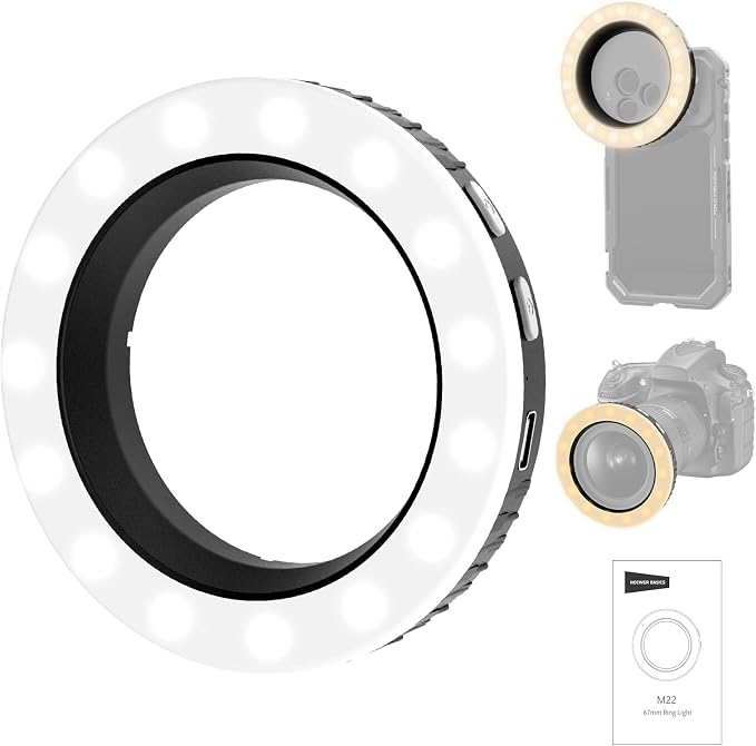 NEEWER Basics 67mm Threaded Ring Light by Neewer