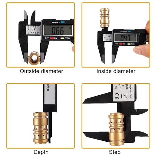 Digital Caliper, Sangabery 0-6 inches Caliper - Image 3
