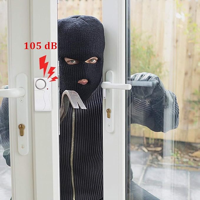 WSDCAM Door Alarm Wireless Anti-Theft Remote Control Door and Window Security - Image 4