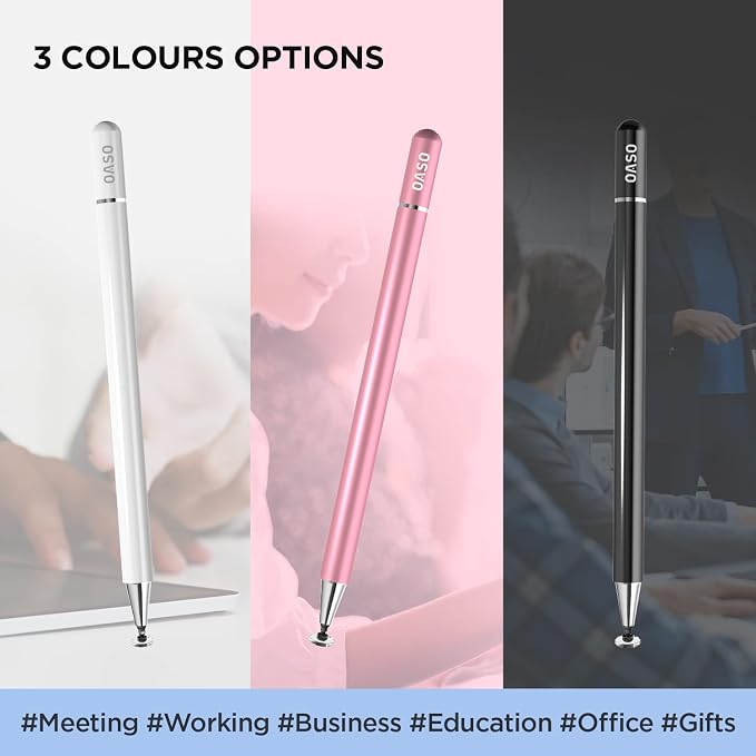 Pen for Samsung Tablet, Capacitive Disc Tip Stylus Pencil & Magnetic Cap - Image 6