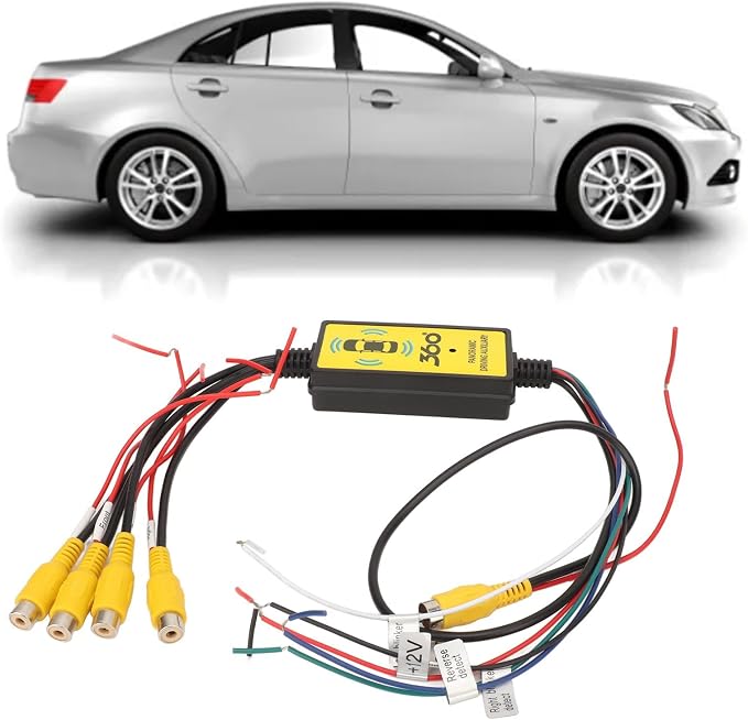 Video Switcher, Intelligent Car Video Switcher Converter, 4 Input 1 Output - Image 5
