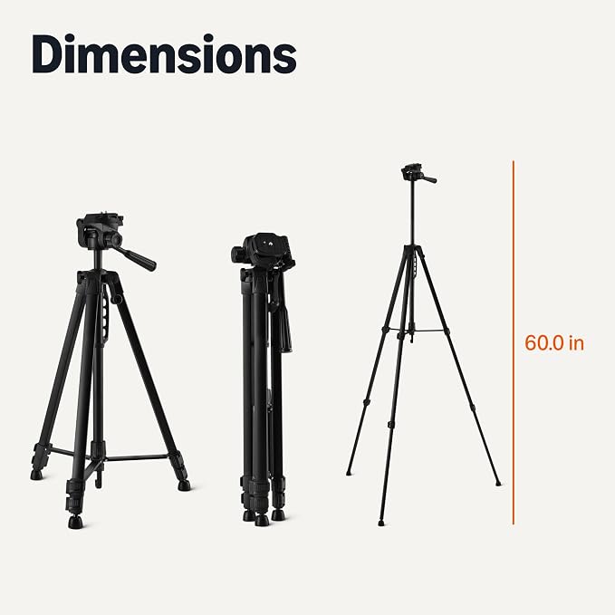Amazon Basics 60" Lightweight Tripod - Image 5