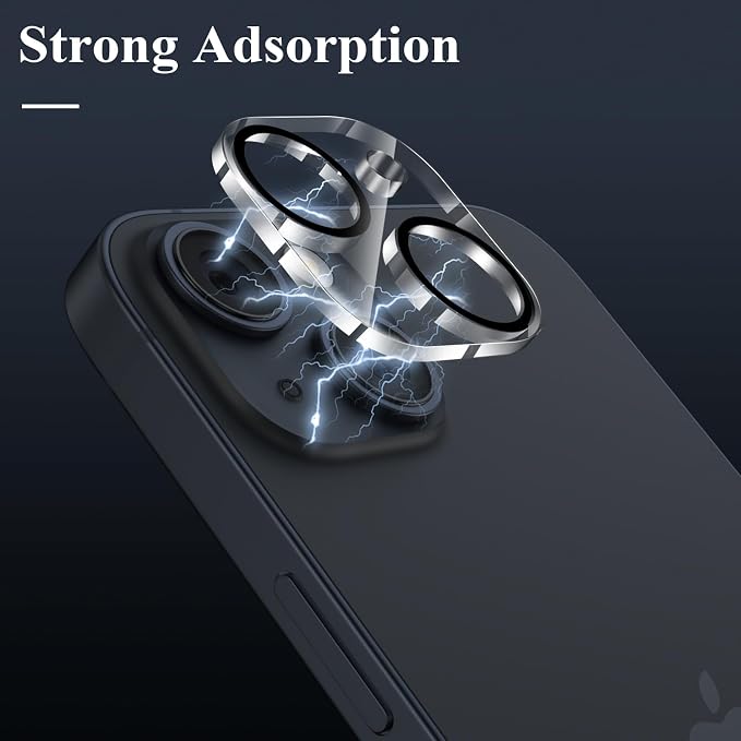 YWXTW [5 Pack Designed for iPhone 14 Camera Lens Protector, for iPhone 14 Plus - Image 4