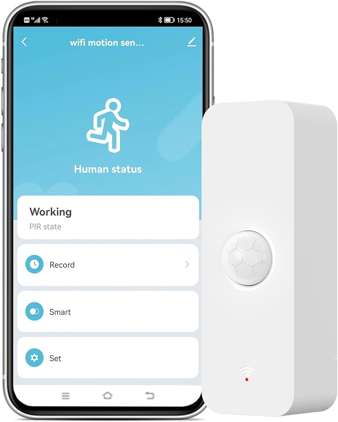 Smart PIR Motion Sensor: WiFi Motion Detector by GaoducashforSmartLife