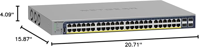 NETGEAR 52-Port PoE Gigabit Ethernet Smart Switch - Image 7