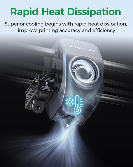 Creality Official K2 SE Model Cooling Fan, Part Cooling Fan 4020 24V, Original - Image 4