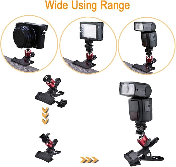 UTEBIT Tripod Camera Clip Clamp - Image 5