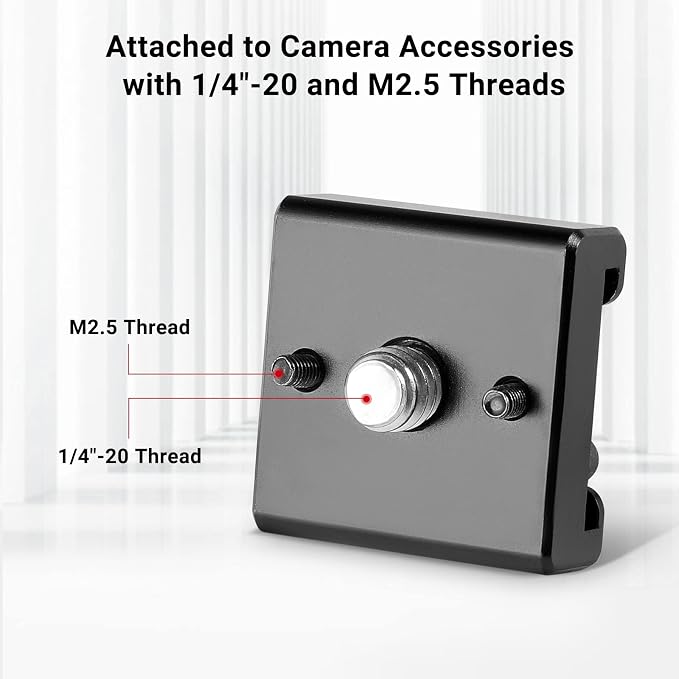 SmallRig Cold Shoe Mount with 1/4"-20 Thread - Image 2