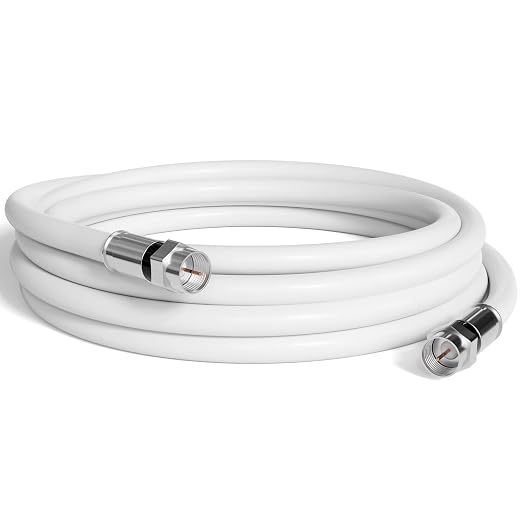 THE CIMPLE CO Solid Copper Coaxial Cable 1 FT by THECIMPLECO