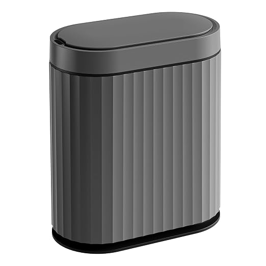 ELPHECO Bathroom Motion Sensor Trash can, 2 Gallon Automatic Garbage Can - Image 7